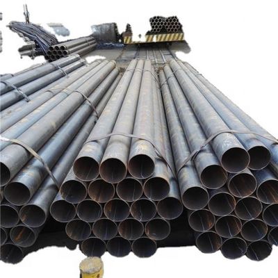 kwaliteit  High Quality 40 Inch Gas Schedule ERW Welded 6 Carbon Black Steel Pipe Transmission fabriek